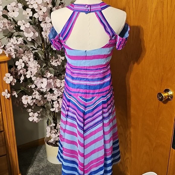 Nanette Lepore Cold Shoulder Dress - Picture 10 of 14